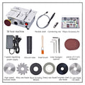 Precision Multifunctional Mini Table Saw Woodworking Lathe Polishing Bench For Engine Model DIY Crafts - stirlingkit