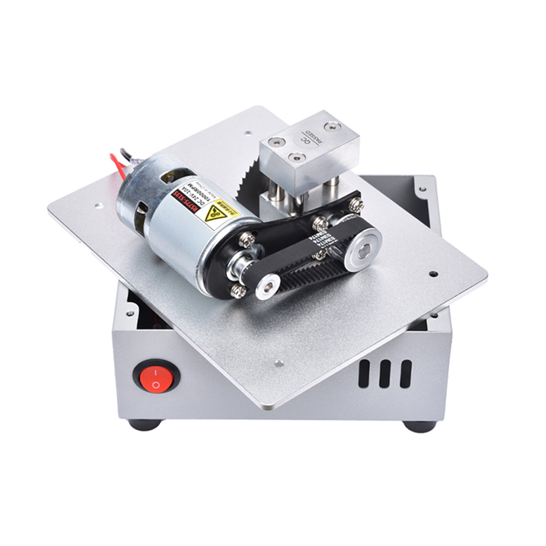 Precision Multifunctional Mini Table Saw Woodworking Lathe Polishing Bench For Engine Model DIY Crafts - stirlingkit