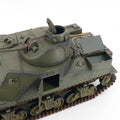 Premium 1/16 2.4G Simulation Metal RC WWII US Light Tank M3 Model Toy with Light & Sound - stirlingkit