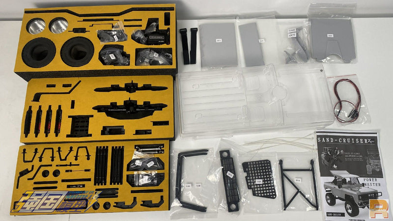 Unboxing Toyan X-POWER Sand Cruiser 1/8 Methanol Climbing Car | Stirlingkit