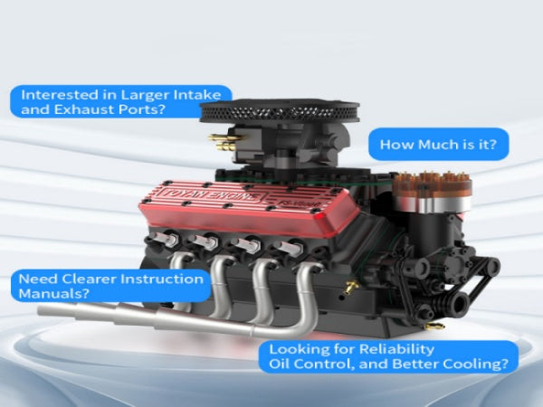 Toyan V8  FS-V800EWG 2024 Update: All You Need to Know About! | Stirlingkit