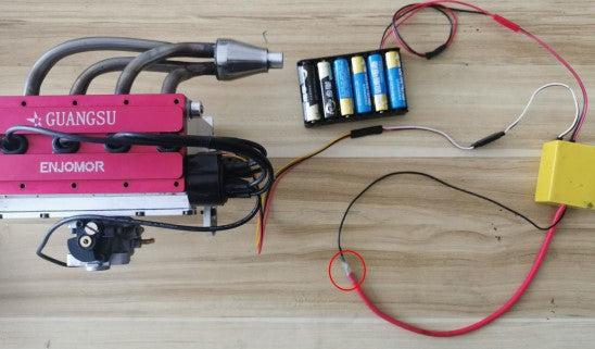 How to Adjust the Timing of Enjomor 36cc I4 DOHC Engine?