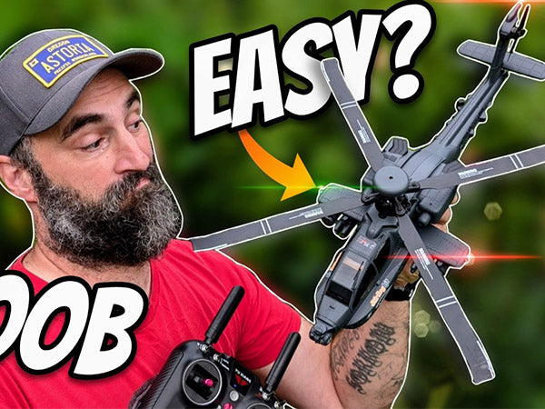 Can I Really Fly This Scale RC Helicopter Apache F11-S? Discipline RC Will Tells | Stirlingkit