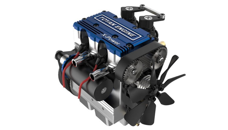 Toyan X-Power Two-Cylinder Water-cooled RC Engine | Stirlingkit