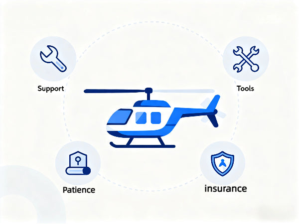 RC Helicopter After-sales Guide: Patience Leads to Better Solutions | Stirlingkit