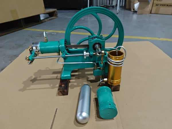 5th Upgrade Details On RETROL Green Stationary Engine Model | Stirlingkit
