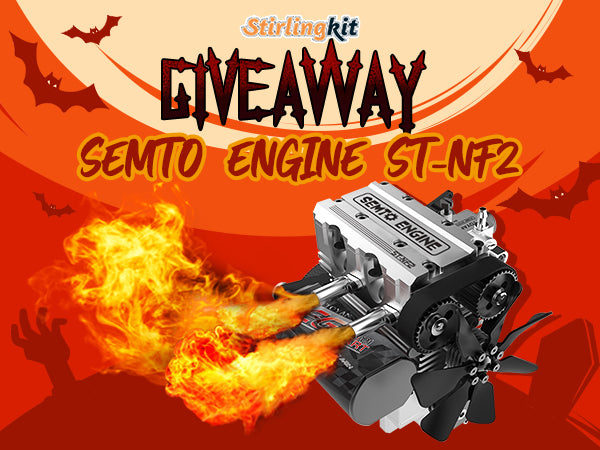 Stirlingkit Pre-Halloween Giveaway: Win a SEMTO ENGINE ST-NF2  Gift