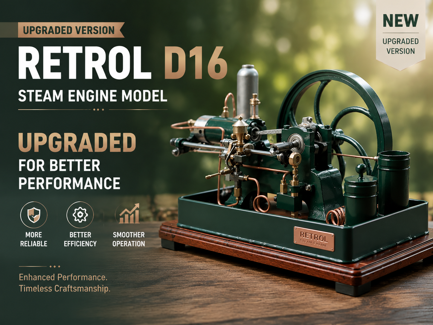 Technical Update: 5 Key Upgrades for Retrol D16 Horizontal 4-Stroke Diesel Engine