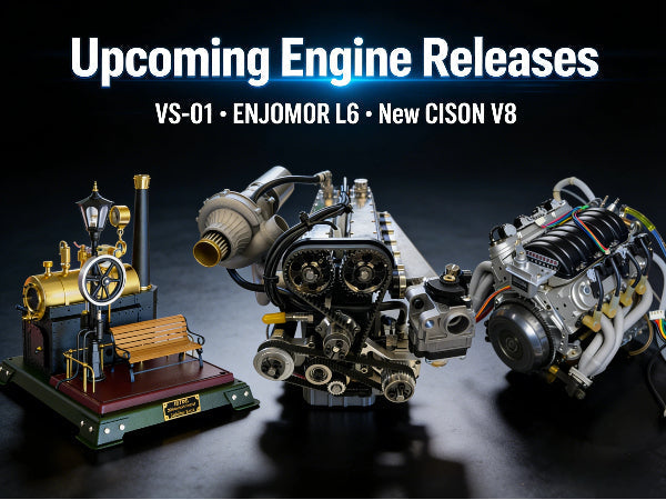 Upcoming New Engine Models – What’s Coming Next at Stirlingkit | Stirlingkit