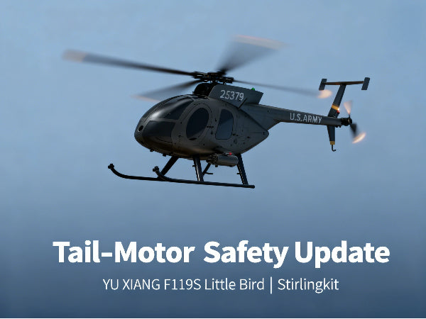 STIRLINGKIT’s Latest Response on the Little Bird RC Helicopter After-Sales Issue | Stirlingkit