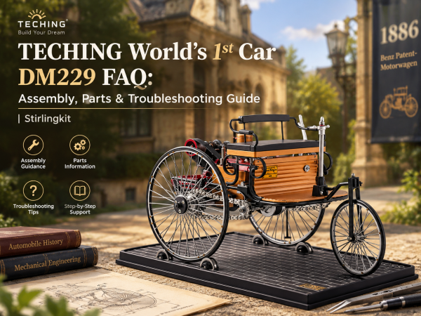 TECHING World's 1st Car DM229 FAQ: Assembly, Parts & Troubleshooting Guide | Stirlingkit