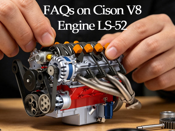 FAQs on Cison V8 Engine LS-52 Everything You Need to Know About | Stirlingkit