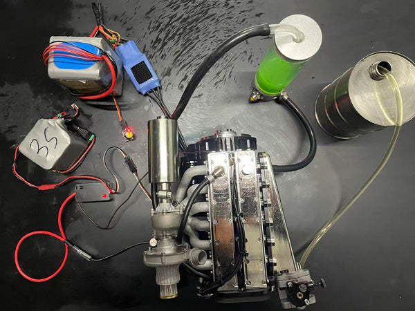 How to Set Up and Start Your ENJOMOR GS-L6 Inline-Six Engine | Stirlingkit