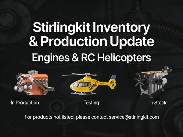 Product Inventory Update – Latest Stock Availability | Stirlingkit