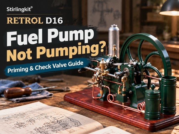 RETROL D16 Fuel Pump Not Working? How to Prime It and Check the Valve | Stirlingkit