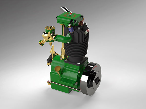 Single Cylinder Miniature Internal Combustion Engine Coming Soon | Stirlingkit