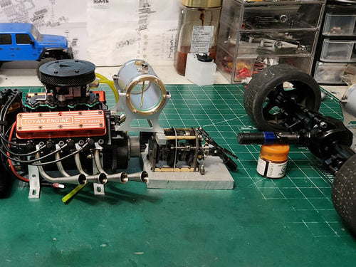 This Tiny TOYAN V8 Engine Can Power More Than You Think! | Stirlingkit ...