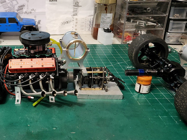 This Tiny TOYAN V8 Engine Can Power More Than You Think! | Stirlingkit