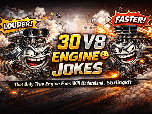 30 V8 Engine Jokes That Only True Engine Fans Will Understand | Stirlingkit