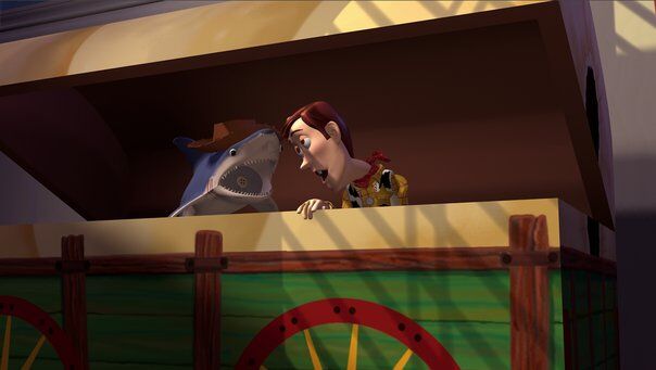 Mr. Shark in Movie Toy Story