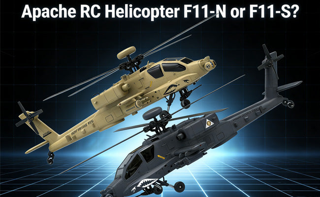Apache RC Helicopter F11-N or F11-S? Honest Advice Before You Decide | Stirlingkit