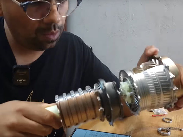 Assemble WS-15 Turbofan engine to Learn How it Works | DRONEPEDIA