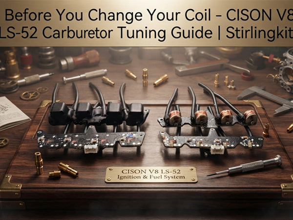 Before You Change Your Coil - CISON V8 LS-52 Carburetor Tuning Guide | Stirlingkit