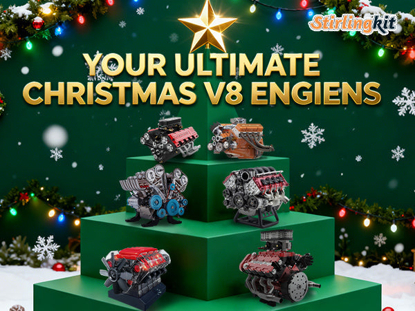 6 Ultimate V8 Engine Model Kit Guide for Beginners & Collectors | Stirlingkit