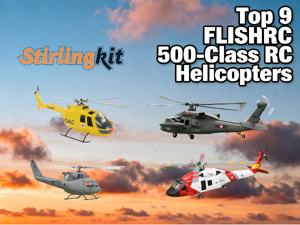 9 FLISHRC 500-Class RC Helicopters — Every Pilot Will Love | Stirlingkit