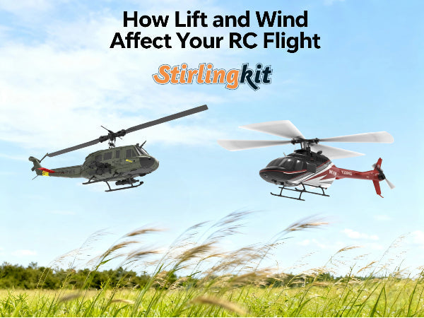 How Lift and Wind Affect Your RC Flight — Explained Simply | Stirlingkit