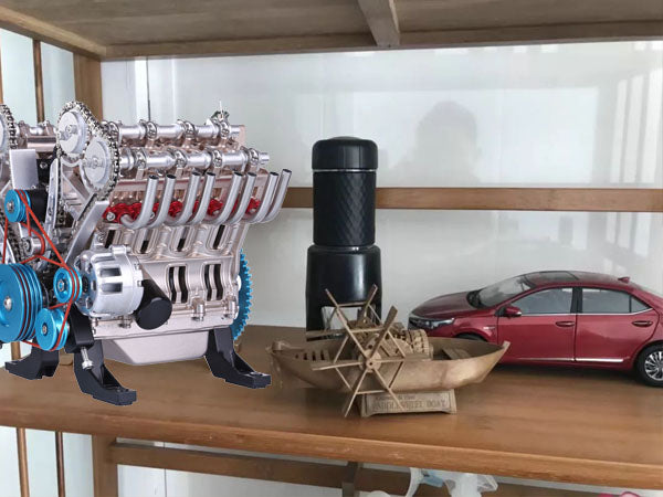 Build A V8 Engine Kits with Your Kids | Stirlingkit - Stirlingkit