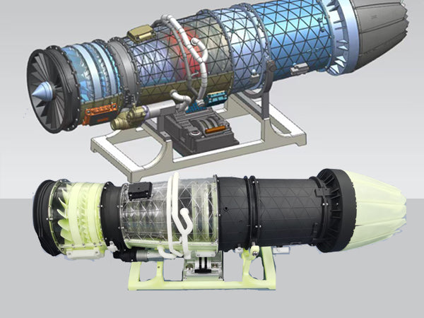 Build Your own Turbojet Engine Model Kit Fighter Jet Engine F-35 | Stirlingkit