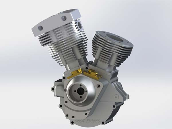 Cison Fires up First Tests of the new Shovelhead V2 engine 2022