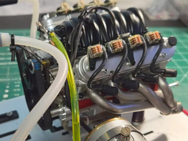 Cison LS-52 V8 Engine Full Review After 10+ Hours of Running by Jamie RCBlock | Stirlingkit