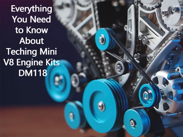 Everything You Need to Know About Teching Mini V8 Engine Kits DM118 | Stirlingkit