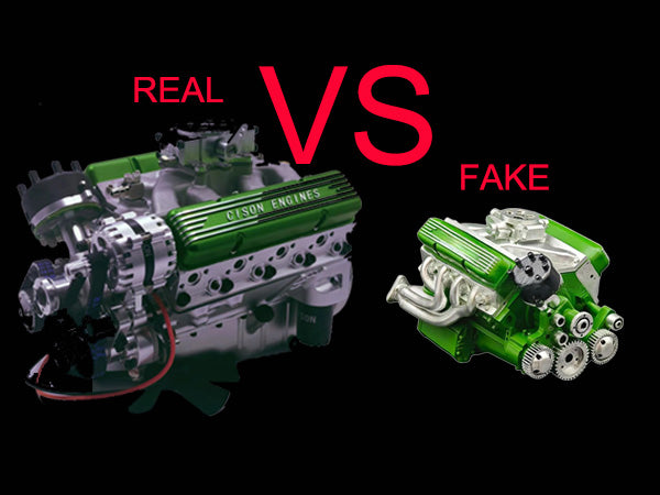 Important Notice: Beware of Fake Cison V8 Engine Models Online | Stirlingkit