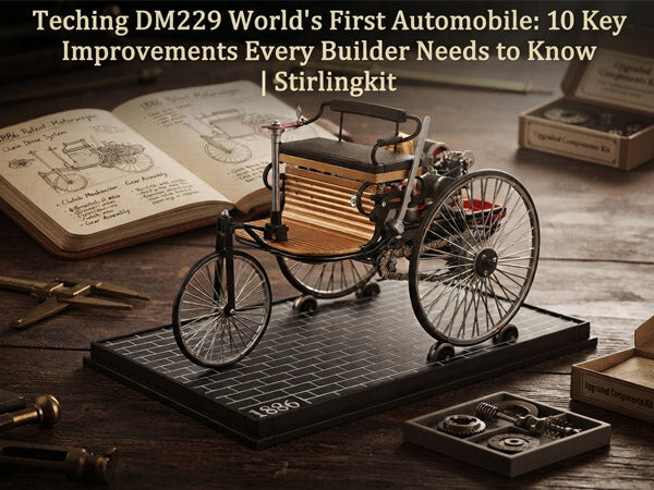 Teching DM229 World's First Automobile: 10 Key Improvements Every Builder Needs to Know | Stirlingkit