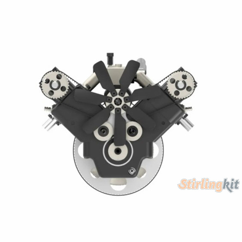 V4 Water Cooled Four-cylinder Motor Toyan Engine Coming Soon /stirlingkit