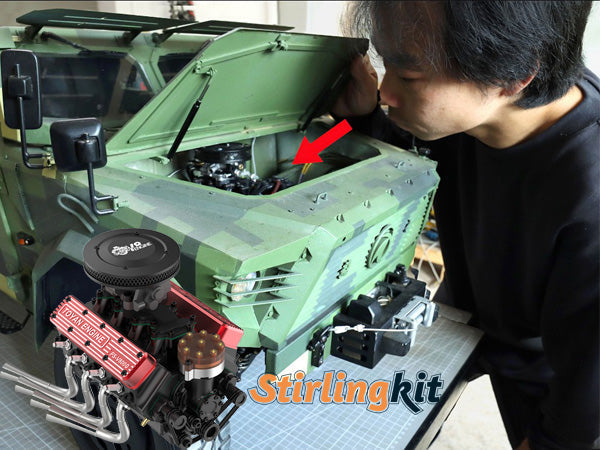#WhyWeEngine: How Liumutou Built a 1/5 Scale Warrior RC Car with a Real Toyan V8 Engine — From Scratch to Run