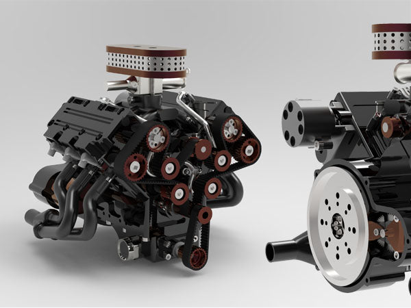 Micro Engine Model World 1st V6 Engine Model GSV6 Will be Released by Enjomor Soon 9000 ...