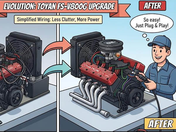 Starter Kit & Base Upgrade: What Changed for TOYAN V8, FS-L400BGC and SEMTO ST-NF2 Owners | Stirlingkit