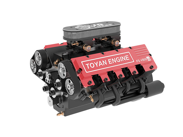 Toyan Releases A Gas V8 Engine FS-V800G Today | Stirlingkit
