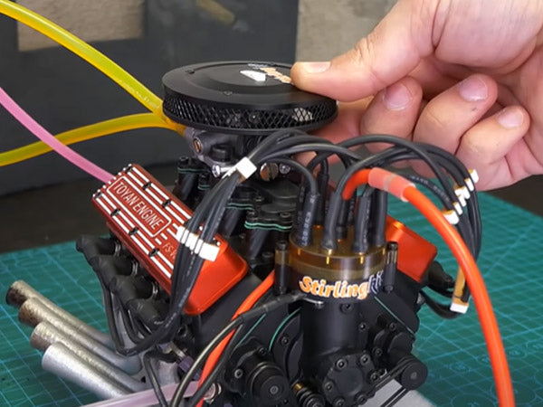 Ultimate FAQ on Gas Toyan V8 Engine FS-V800G Small Block V8 Kits | Stirlingkit