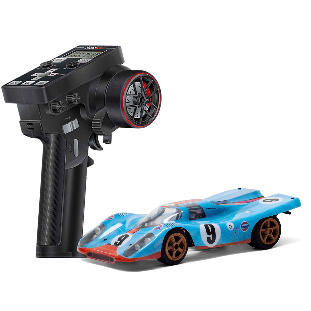 Build Your Own Mini RC Scale Replica Racing Car Model Kits Indoor & Outdoor 1:28 2.4G - stirlingkit