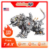 700PCS+ Bengal Tiger 3D Assembly Metal Model Kits - stirlingkit