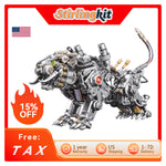 700PCS+ Bengal Tiger 3D Assembly Metal Model Kits - stirlingkit