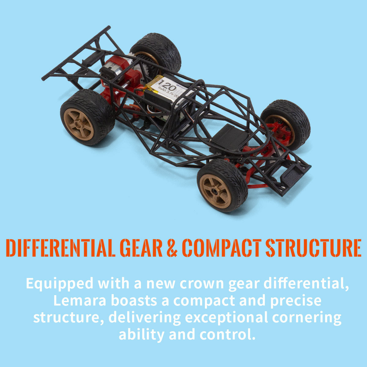 Build Your Own Mini RC Scale Replica Racing Car Model Kits Indoor & Outdoor 1:28 2.4G - stirlingkit