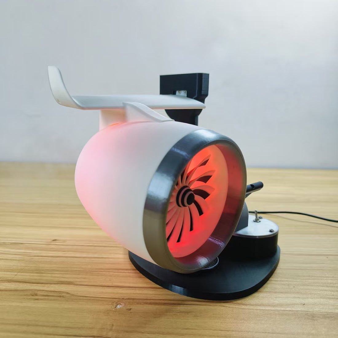 Aircraft Engine Desktop Fan Aviation Gift 5000 RPM