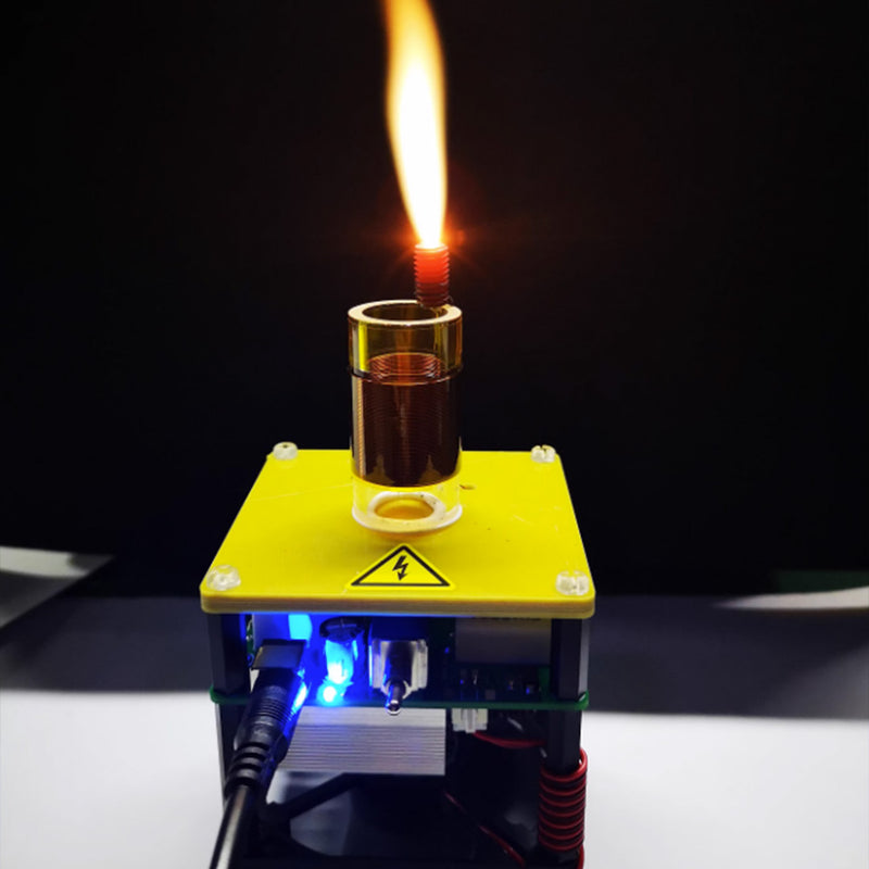 Wireless Power Plasma Candle HFSSTC Tesla Coil - stirlingkit