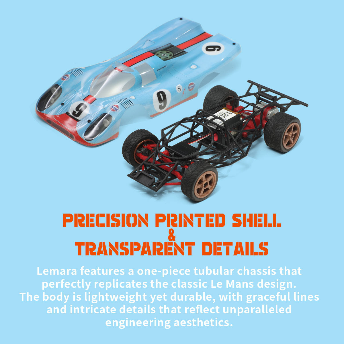 Build Your Own Mini RC Scale Replica Racing Car Model Kits Indoor & Outdoor 1:28 2.4G - stirlingkit